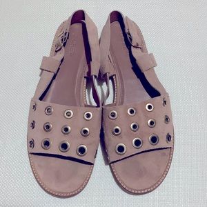 J. Crew Grommet Flat Sandals